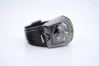 Thumbnail von Urwerk UR-202 Black Platinum - Twin Turbine - Hammerhead - SPECIAL EDITION - With Box And Papers - UR-202 2009 </h1>