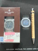 Thumbnail von Patek Philippe Nautilus 5711/1A-010 Nautilus Jumbo Stahl Blue Dial NEU-Deutsch-Tresoruhr