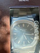 Thumbnail von Patek Philippe Nautilus 3700/11 Nautilus Sigma Blue-Green Dial Bj. 1983 Korkbox + Archive Extract-New Service