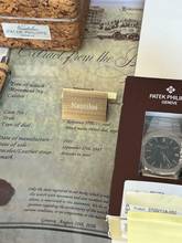 Thumbnail von Patek Philippe Nautilus 3700/11 Nautilus Sigma Blue-Green Dial Bj. 1983 Korkbox + Archive Extract-New Service