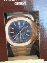 Thumbnail von Patek Philippe Nautilus Blue Ref Nr 5980/1AR-001-Single Sealed-Deutsch-Anonym-08/2021 Sofort