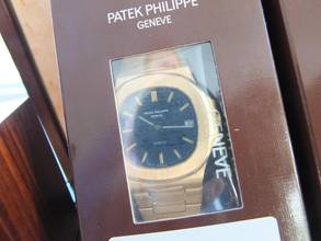 Thumbnail von Patek Philippe Nautilus 3700/1 Nautilus GÜBELIN 18k Gelbgold Erstbesitz Full Set double GENEVE Sealed </h1>