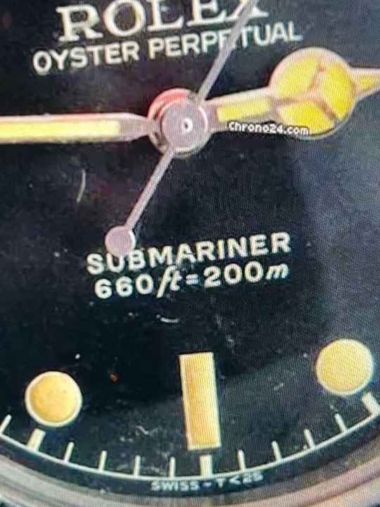  Rolex Submariner (No Date) 5510 James Bond Big Crown Sub - First - Dial von 1958  