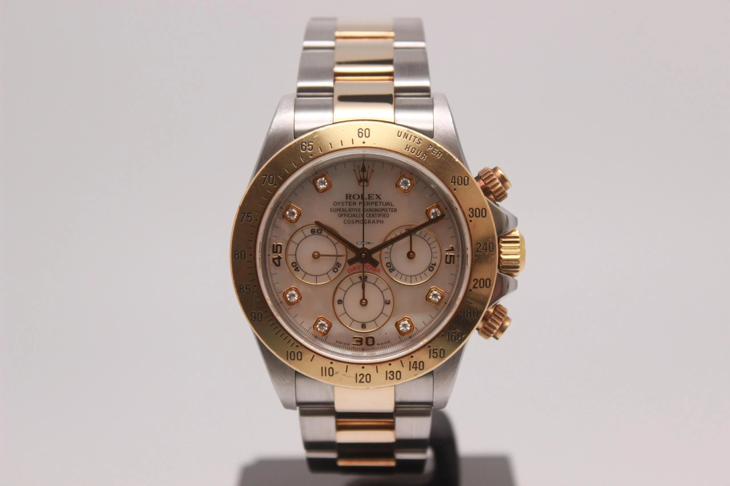 Rolex Daytona Rare Diamonds Mop Zenith
