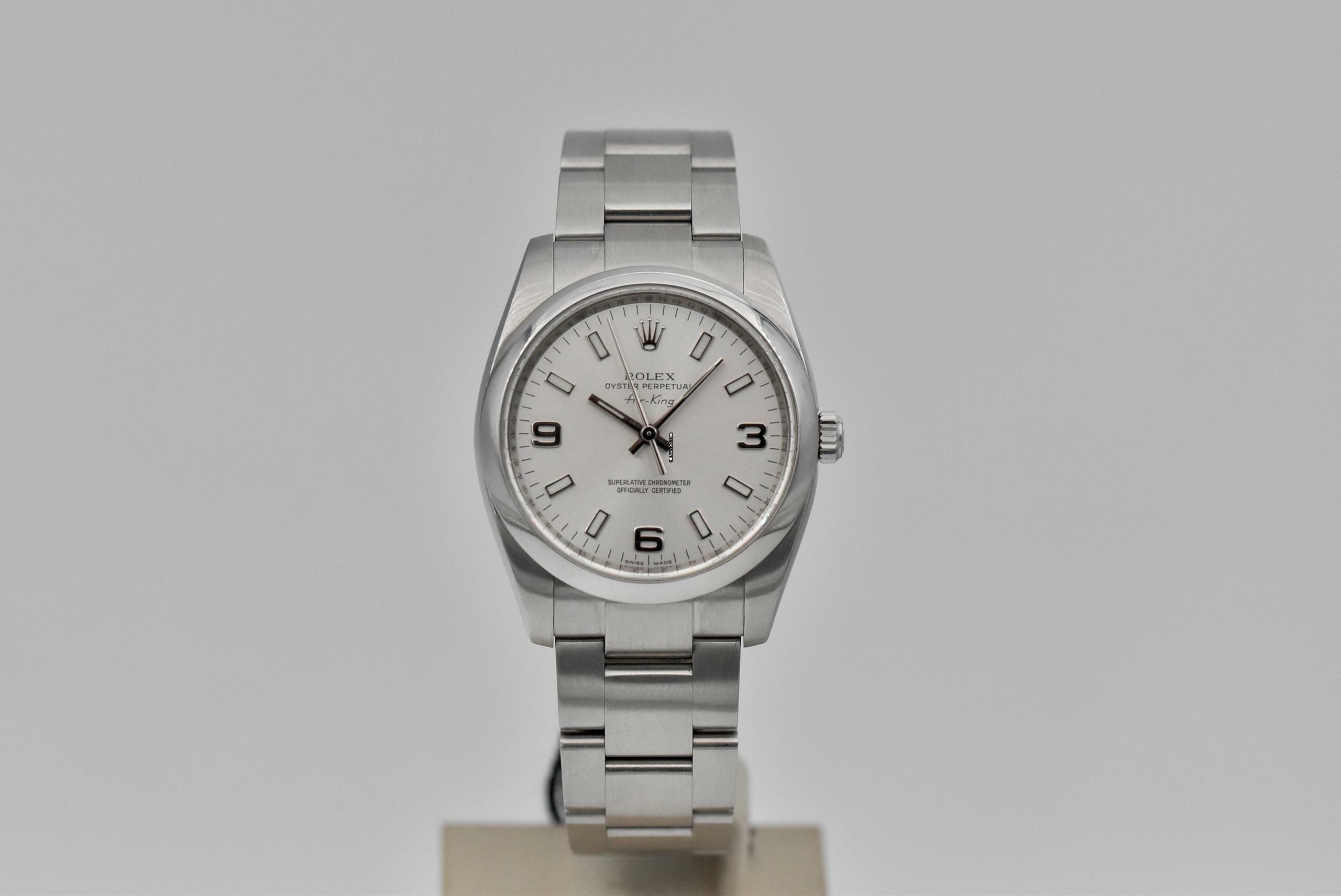  Rolex Air King 114200 - Full Set 2009 </h1> 