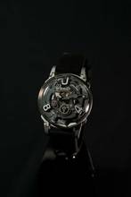 Thumbnail von U-Boat U-65 Ref 3354 44 mm Stahl Kautschuk weiße Ziffern