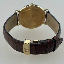Thumbnail von TISSOT CARSON 18 K / 750 Gelbgold Lederband Faltschließe Full Set Quarz