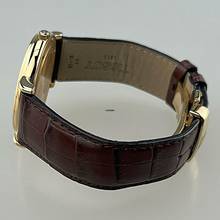 Thumbnail von TISSOT CARSON 18 K / 750 Gelbgold Lederband Faltschließe Full Set Quarz