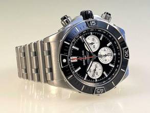 Thumbnail von Breitling Chronomat Super Chronomat B01 44 Stahl Keramik Stahlband neu/ungetragen Tresoruhr </h1>