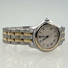 Thumbnail von Cartier Cougar Panthère Cougar 33 mm Stahl/Gold Bd. zweireihig Box/Papiere Service Cartier 10/2024