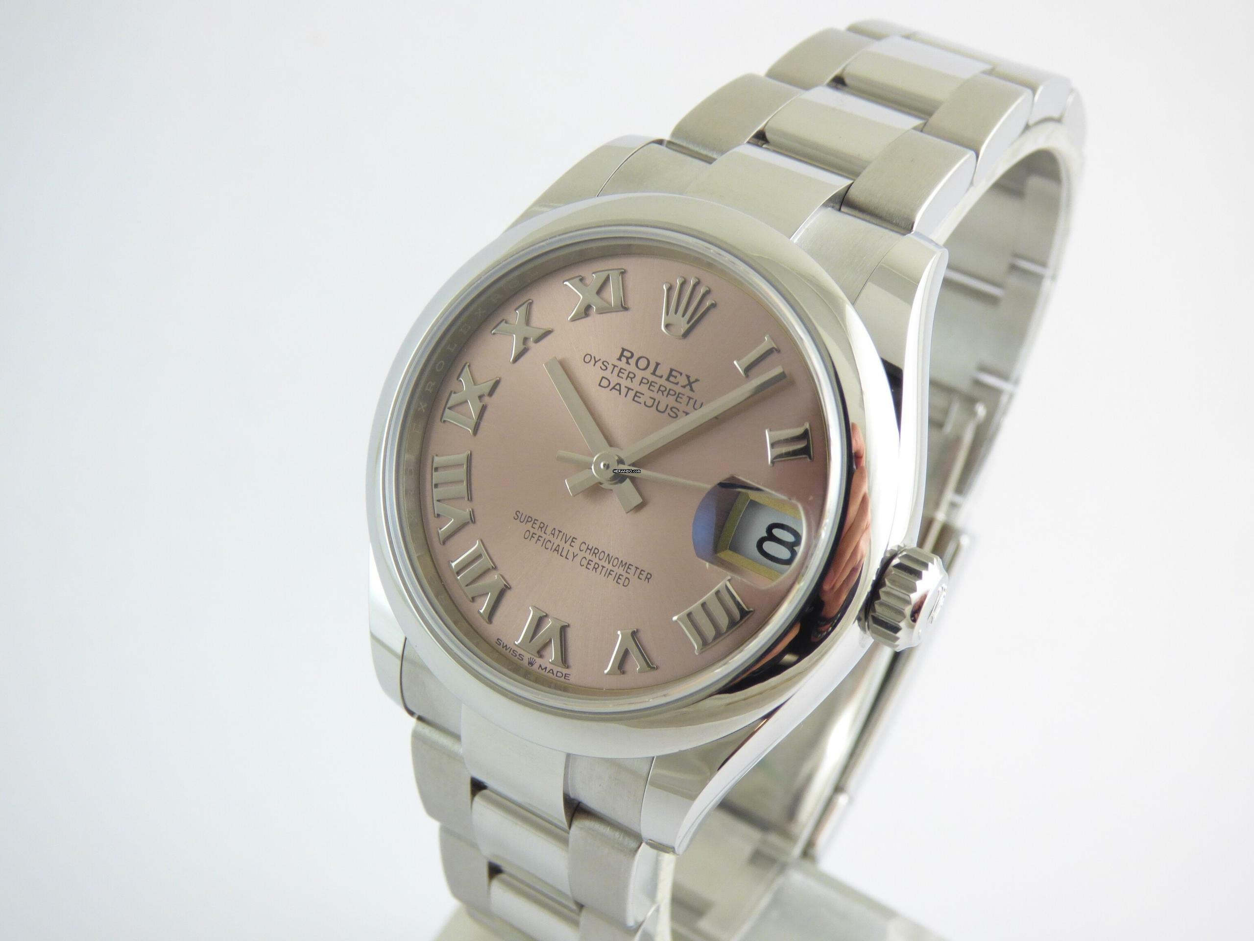  Rolex Datejust 31 278240 31mm - pink / rose Dial </h1> 