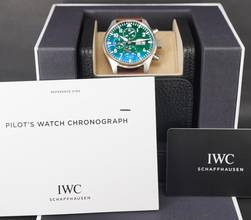 Thumbnail von IWC Fliegeruhr Chronograph Pilots Watch Chronograph Green Dial 2025 NEW