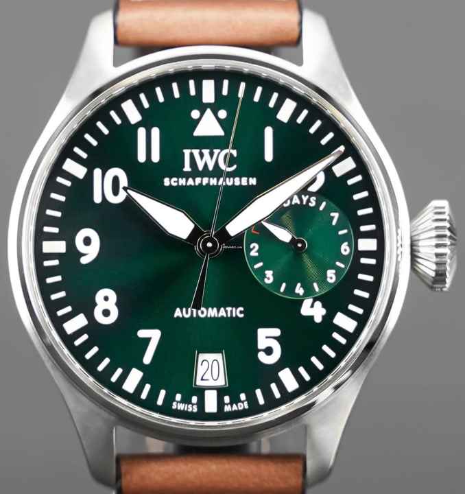  IWC Große Fliegeruhr Big Pilot's Watch Automatic Green Dial 2025 