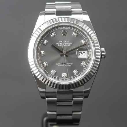  Rolex Datejust II 41mm Diamond Dial LC EU 