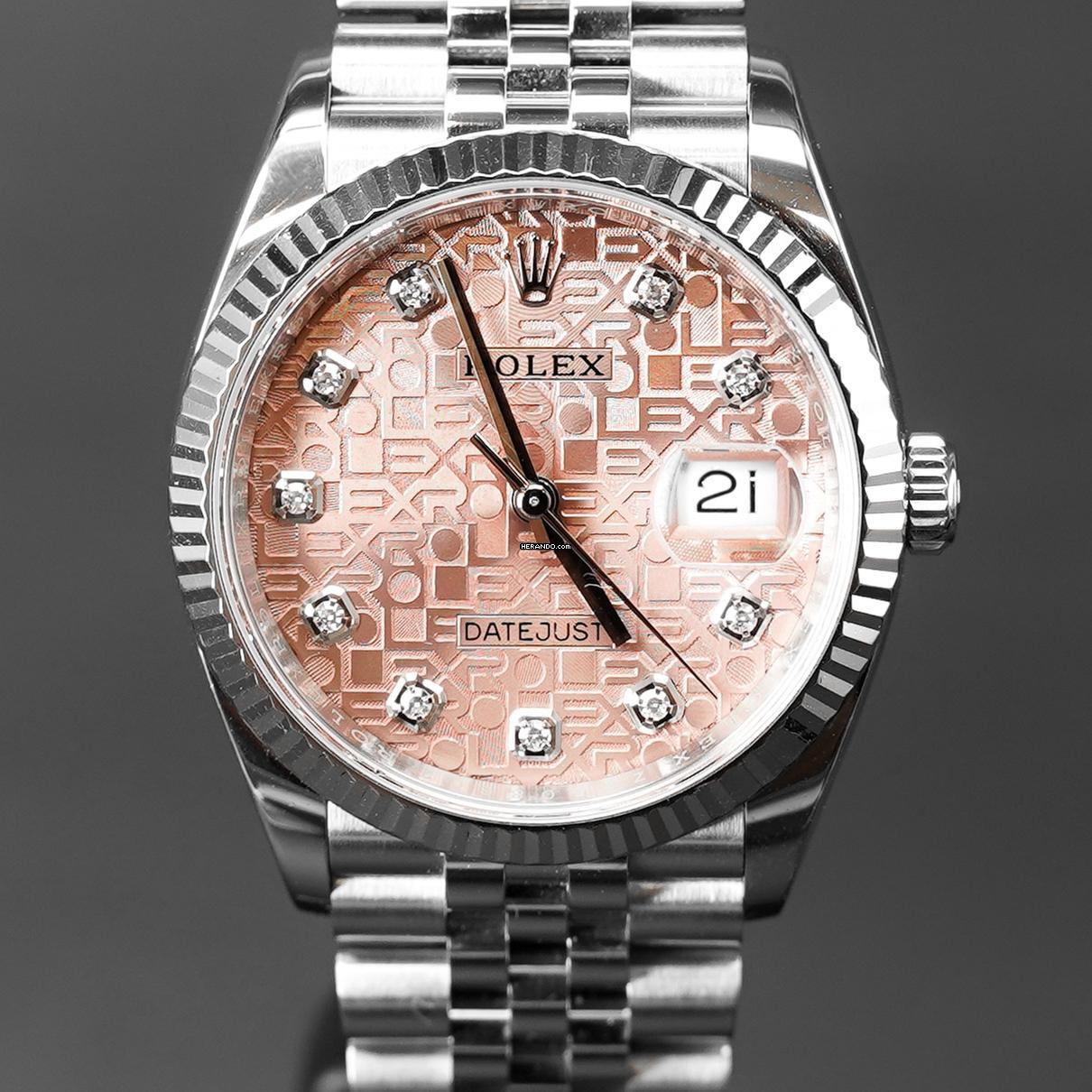 Rolex Datejust 36 CELEBRATION DIAL - LC EU