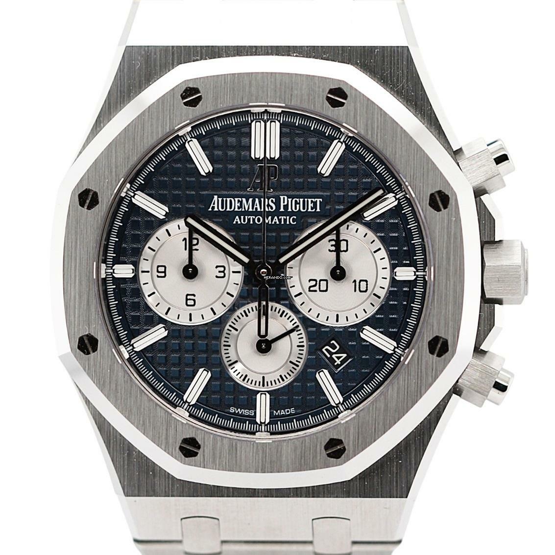  Audemars Piguet Royal Oak Chronograph Blue Dial NEW </h1> 