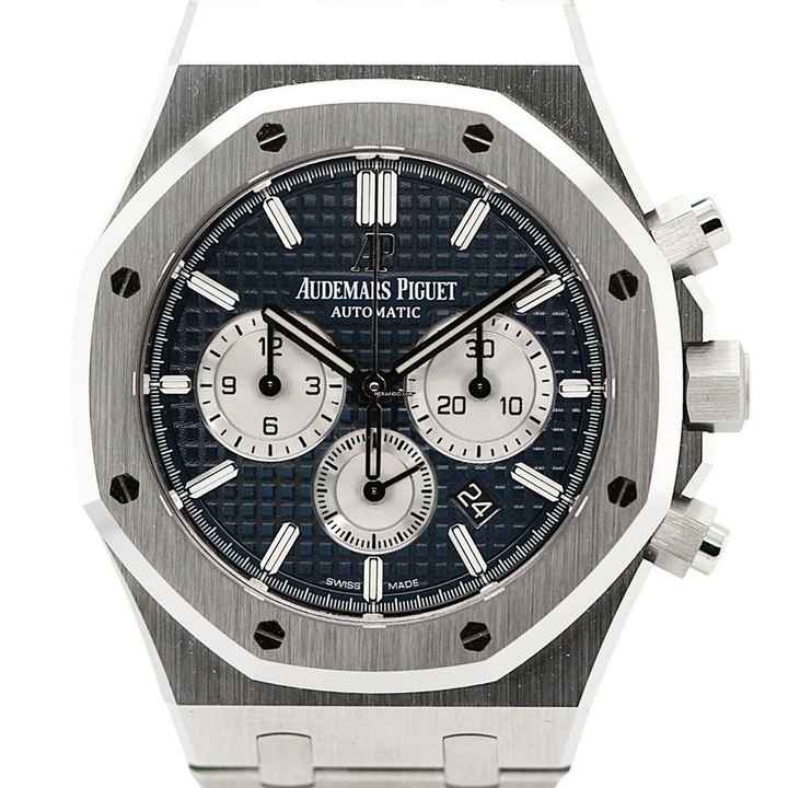  Audemars Piguet Royal Oak Chronograph Blue Dial NEW </h1> 