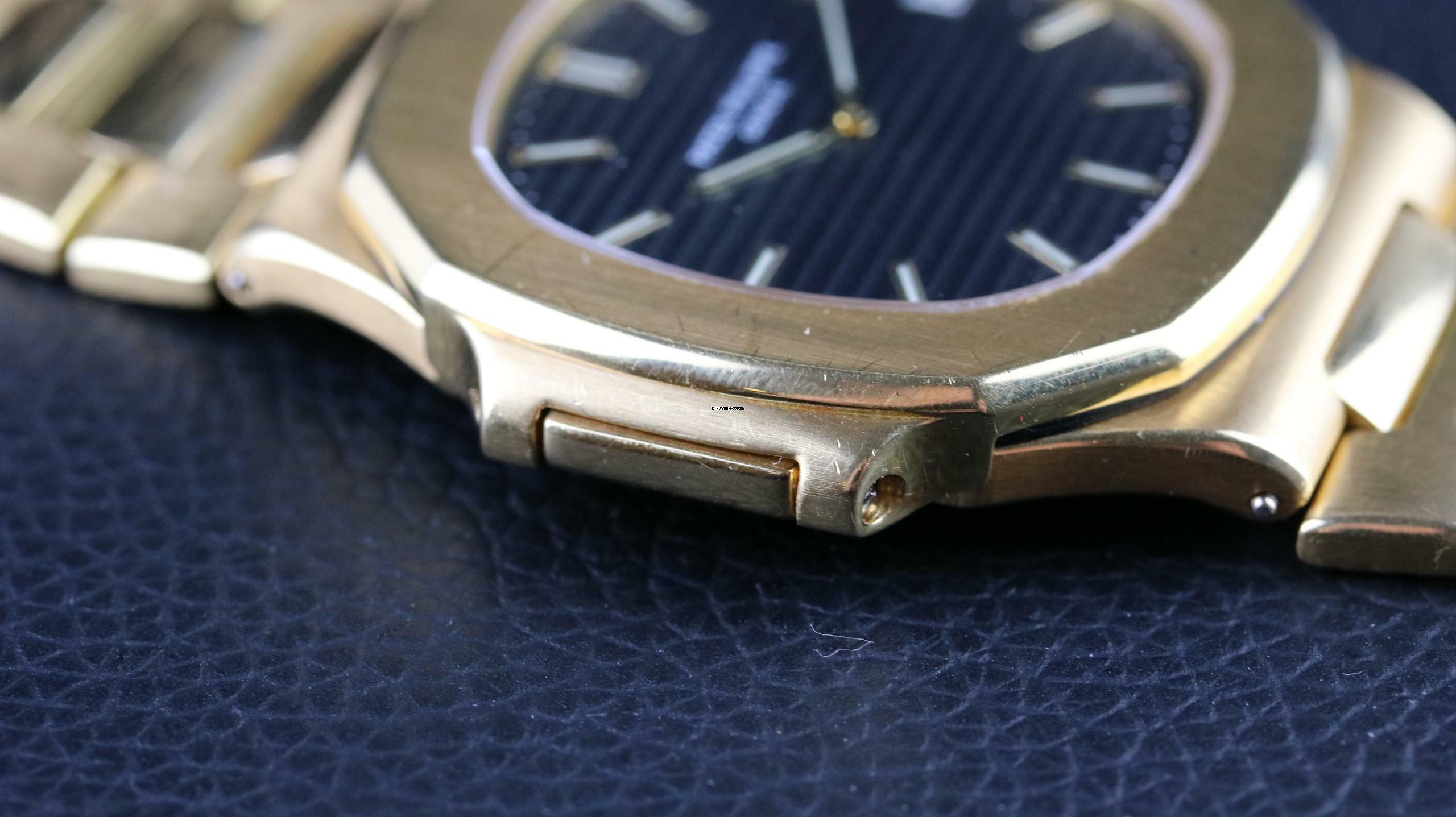 Thumbnail von Patek Philippe Nautilus 3700 - Blue Dial - Only Watch - circa 1980