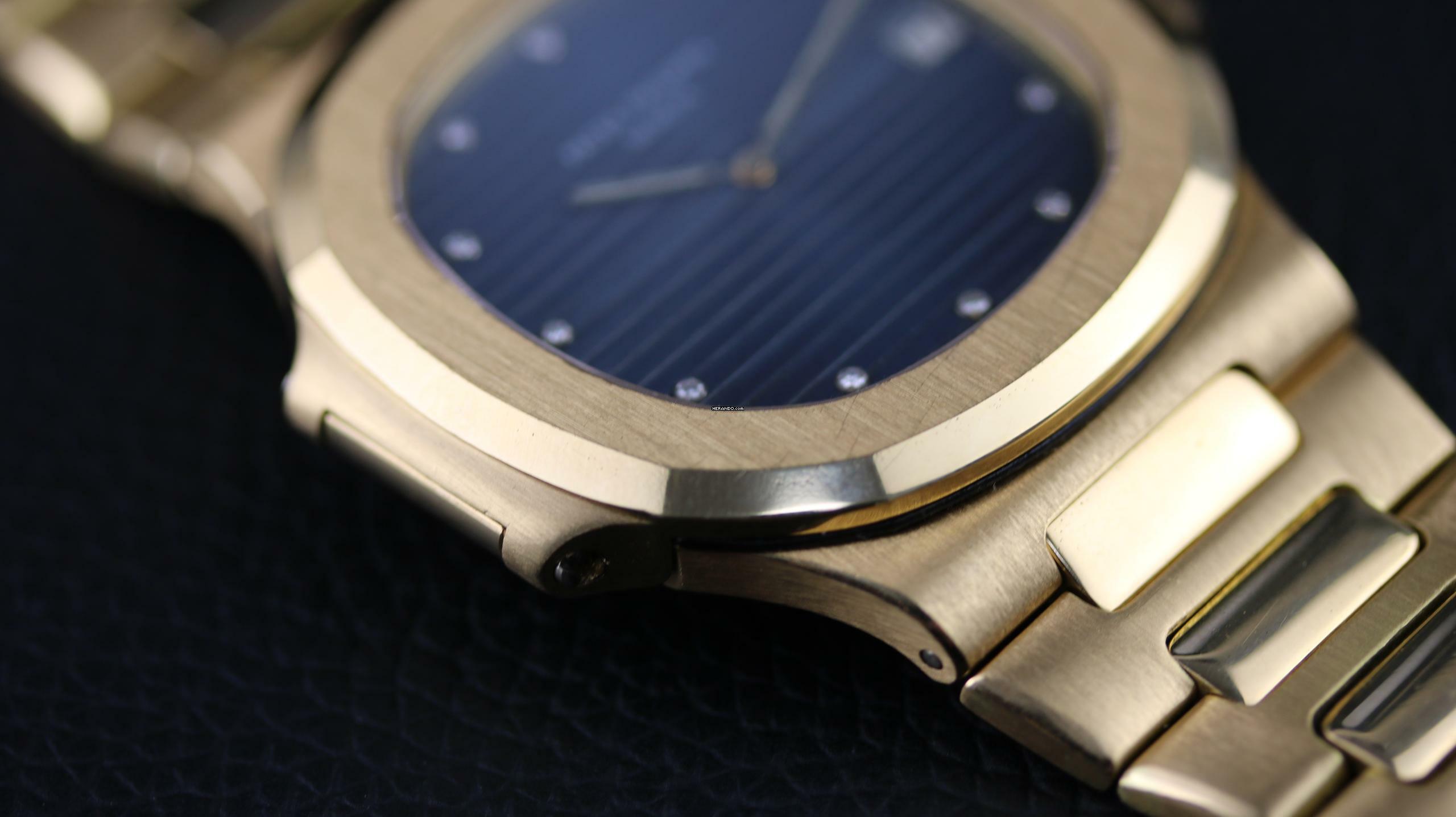 Thumbnail von Patek Philippe Nautilus 3700 - Diamond Dial - Only Watch - circa 1980
