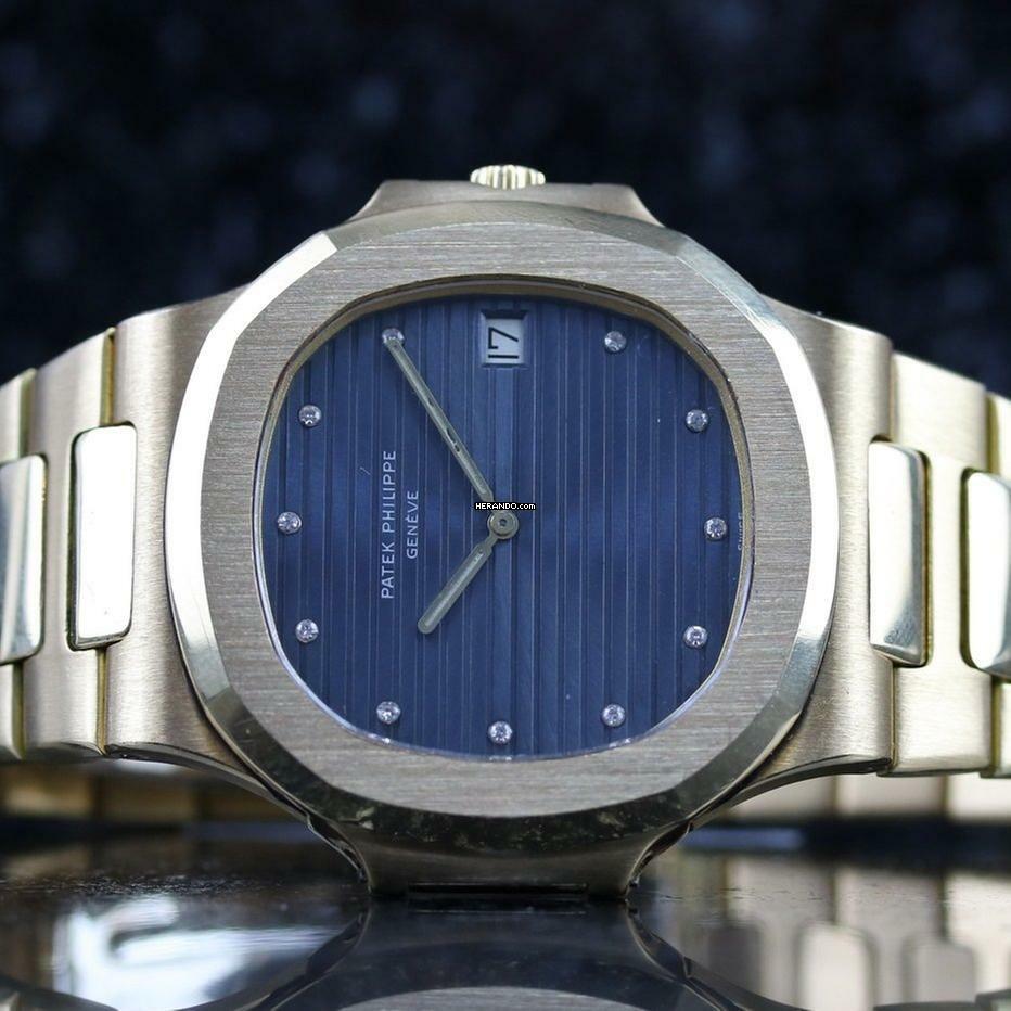  Patek Philippe Nautilus 3700 - Diamond Dial - Only Watch - circa 1980 