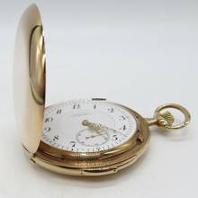 Thumbnail von A. Lange & Söhne Goldene Taschenuhr mit Viertelrepetition KAL.43