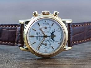Thumbnail von Patek Philippe Perpetual Calendar Chronograph 3970EJ | Full Set | 3. Series