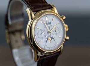 Thumbnail von Patek Philippe Perpetual Calendar Chronograph 3970EJ | Full Set | 3. Series