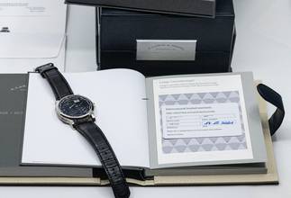 Thumbnail von A. Lange & Söhne Lange 1 Time Zone | 136.029 | Collectors Full Set + invoice 2021 | whitegold
