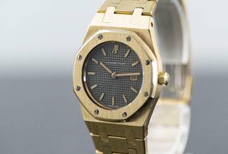 Thumbnail von Audemars Piguet Royal Oak Vintage 66048 | Full Set 1988 | unpolished | Yellowgold </h1>