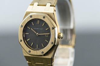 Thumbnail von Audemars Piguet Royal Oak Vintage 66048 | Full Set 1988 | unpolished | Yellowgold </h1>