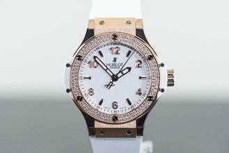 Thumbnail von Hublot Big Bang 38 mm Diamond | 361.PE.2010.RW.1104 | Full Set 2018 | Hublot Service 2025