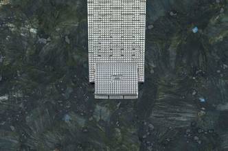 Thumbnail von Piaget very rare TV Screen | 12427 A 4 | Clous De Paris | Lapis Lazuli dial | white gold </h1>