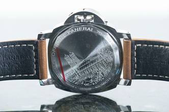 Thumbnail von Panerai Luminor Marina Limited Edition Munich | PAM00434 | Full Set | triple packaging </h1>