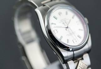 Thumbnail von Rolex Air King Domino's Pizza | 114200 | Full Set 2009 | limited Edition | Stahl </h1>