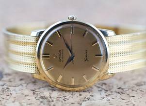 Thumbnail von Omega Genève Dress Watch | 14702 | Automatic | Papers 1966 | orig. Goldbracelet
