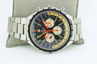 Thumbnail von Breitling Chronograph 812 GMT Valjoux 724 very rare