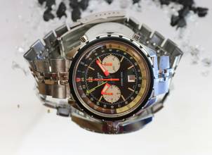 Thumbnail von Breitling Chrono-Matic GMT Chrono-Matic 2115 Cal.11 very rare