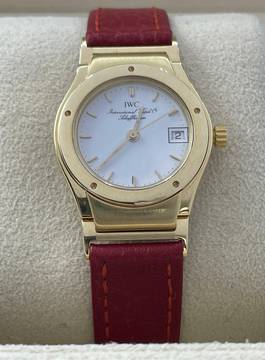  IWC Ingenieur Gold 18Kt. lady 24mm Quarz top condition </h1> 