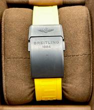 Thumbnail von Breitling Cockpit B50 Night Mission YELLOW RUBBER STRAP with Box & Papers Top condition </h1>