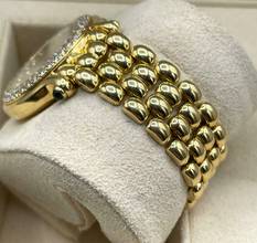 Thumbnail von Chopard Happy Sport Yellwogold 18Kt. Factory Diamonds Quartz with Papers Top Condition </h1>