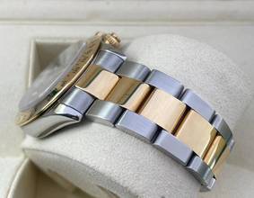 Thumbnail von Rolex Daytona Steel/Gold Black Dial Year: 2007 with Orig. Papers