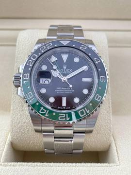  Rolex GMT-Master II SPRITE LEFT HAND 2023 Oyster MINT CONDITON FULL SET with BOX&PAPERS 
