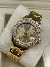 Thumbnail von Rolex Lady-Datejust Pearlmaster 29mm NICE CONDITON 18KT GOLD Original-Factory Diamond Setting