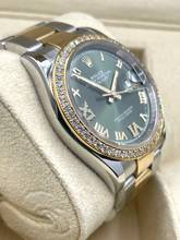 Thumbnail von Rolex Datejust 36 GREEN XI VI Diamond DIAL Steel/Gold Top Condition with Box&Papers 2021