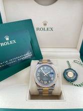 Thumbnail von Rolex Datejust 36 GREEN XI VI Diamond DIAL Steel/Gold Top Condition with Box&Papers 2021