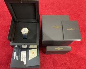 Thumbnail von Vacheron Constantin Traditionnelle Rosegold Moonphase Mint Condition Full Set 41mm