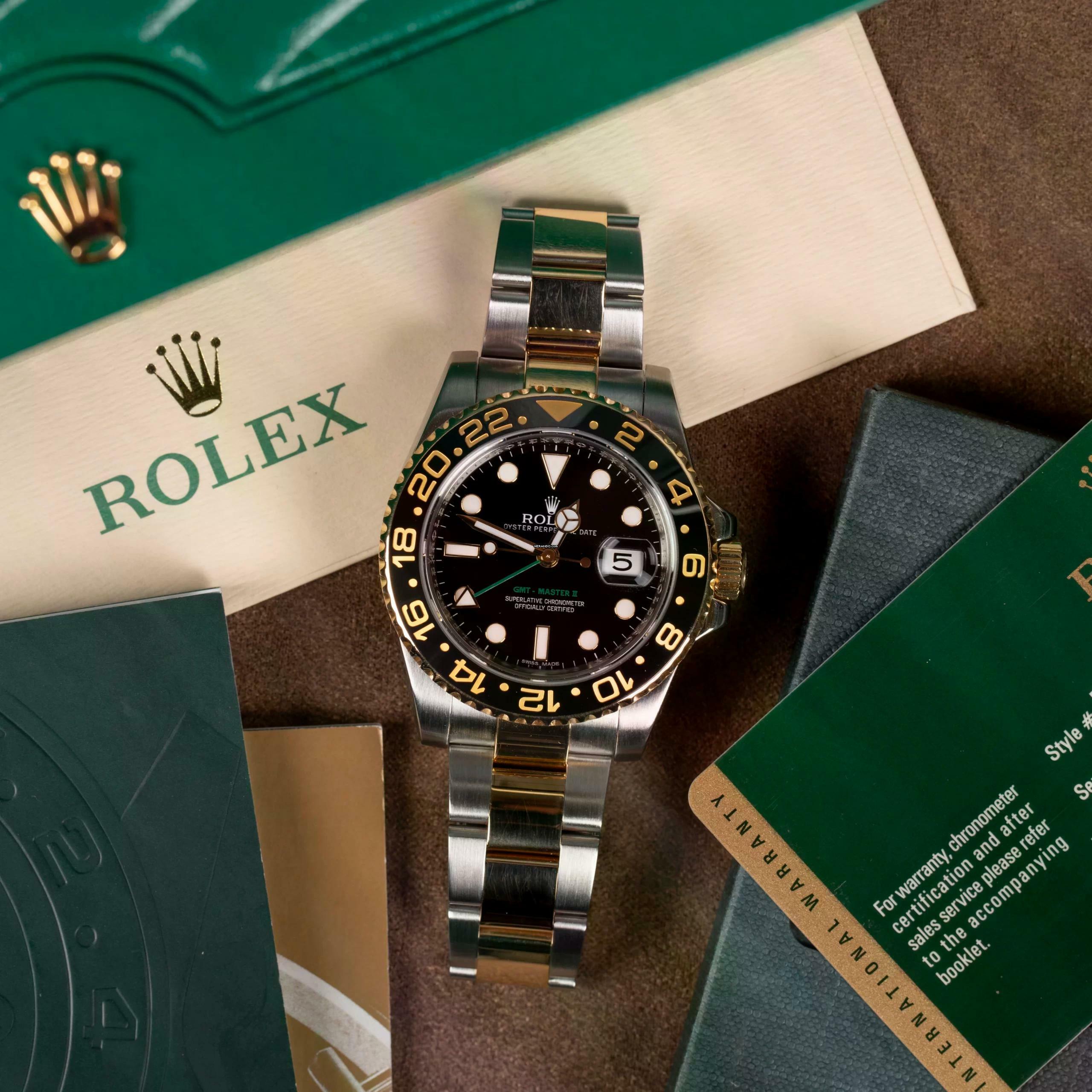  Rolex GMT-Master II Full Set 