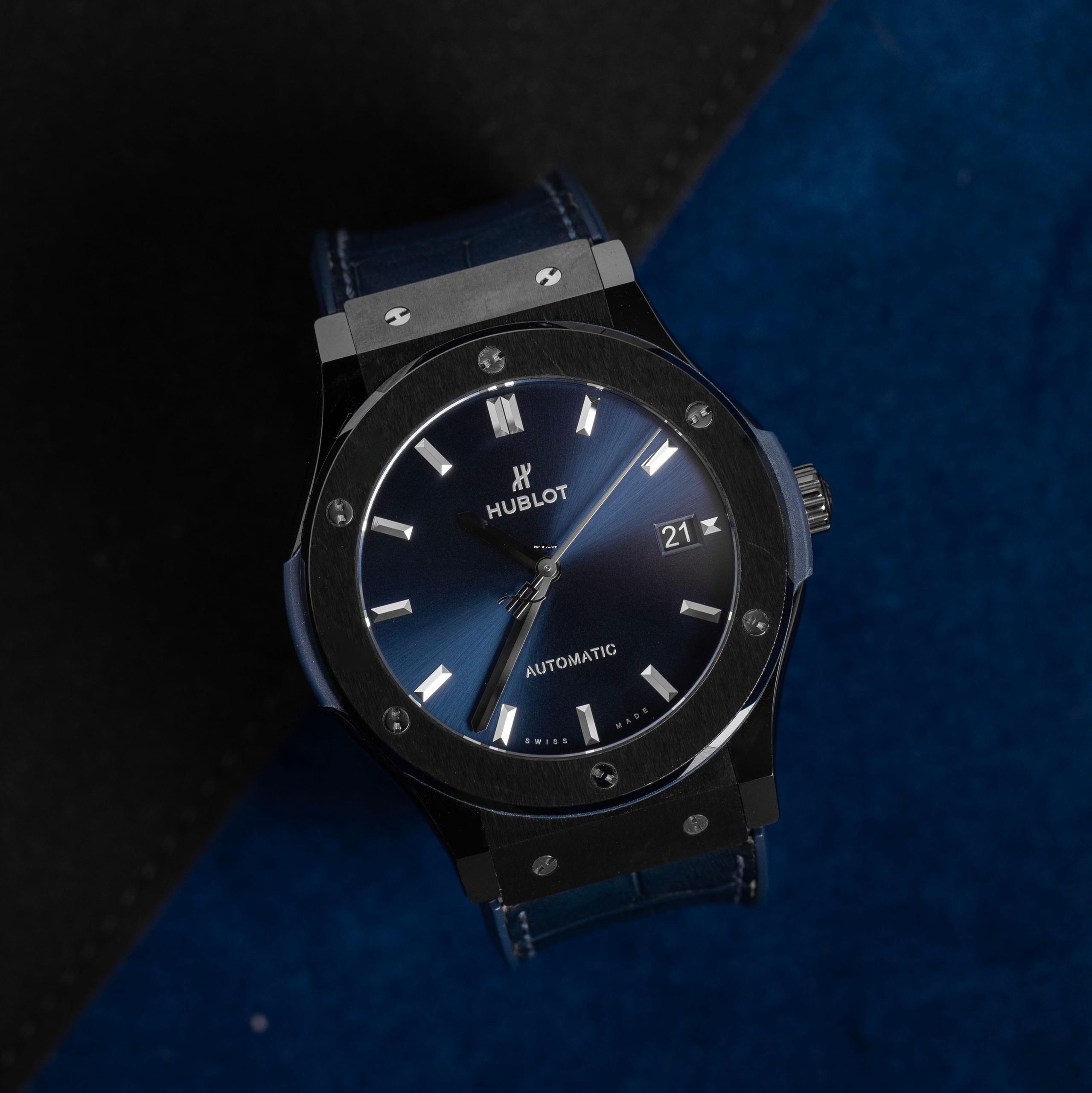  Hublot Classic Fusion Blue 45mm 