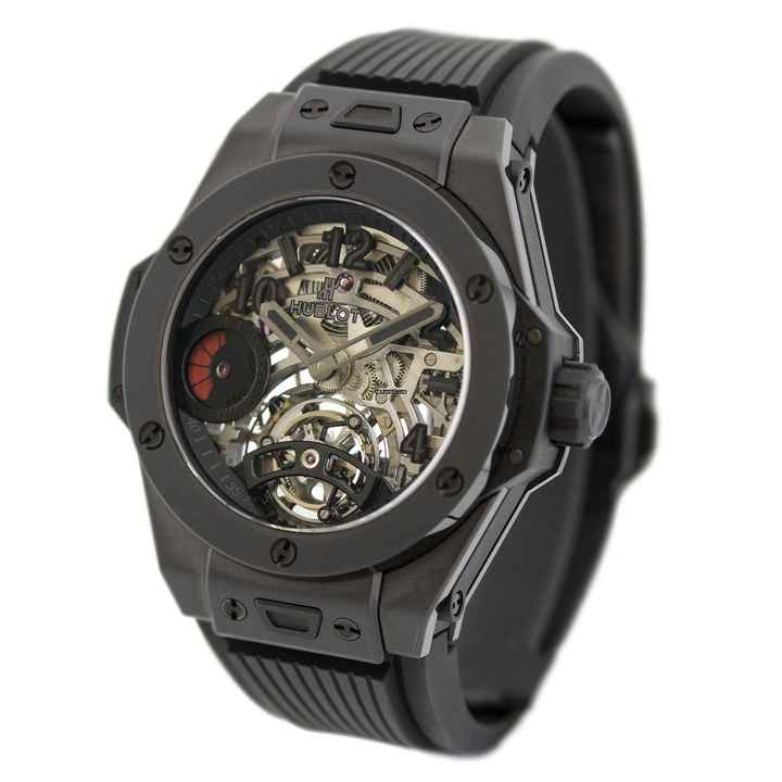  Hublot Big Bang Tourbillon Power Reserve 5 Days Big Bang All Black 