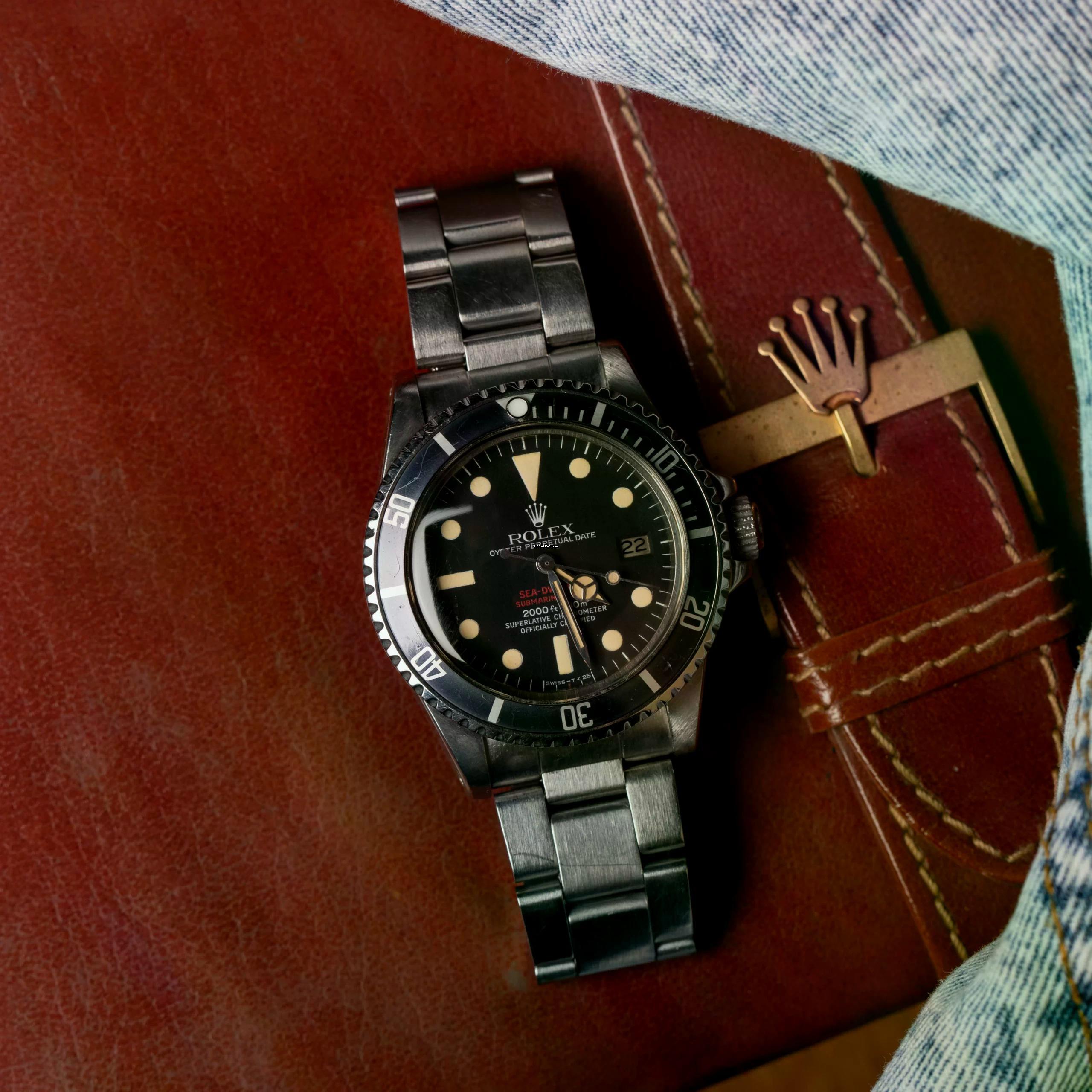 Rolex Sea-Dweller Double Red Unpolished Completely Original